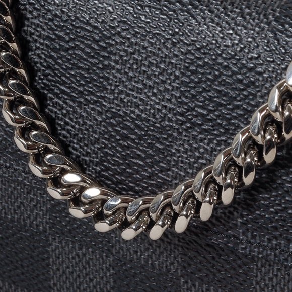 Louis Vuitton Damier Graphite Chain Wallet - Picture 7 of 12